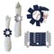 Big Dot of Happiness Batter Up - Baseball - Baby Shower or Birthday Party Paper Napkin Holder - Napkin Rings - Set of 24